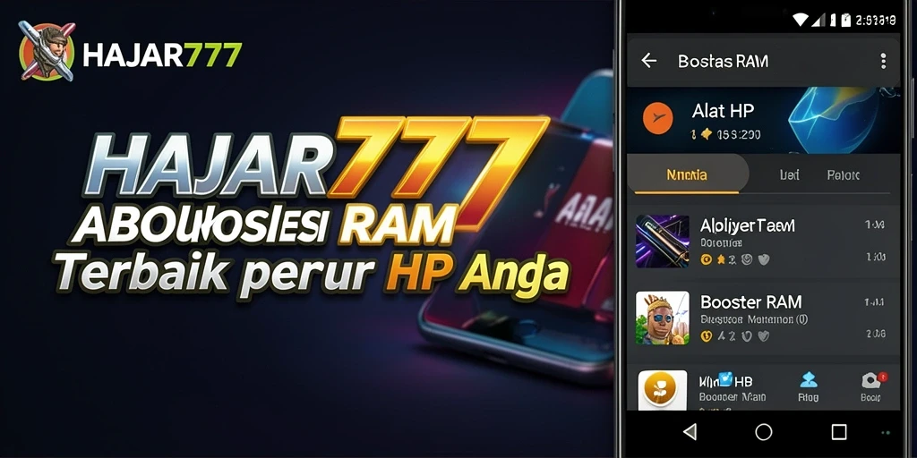 Antarmuka pengguna aplikasi HAJAR777 yang sederhana dan fungsional.