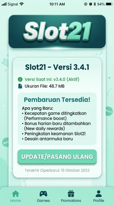 Riwayat Versi slot21 untuk Pengguna Android Indonesia